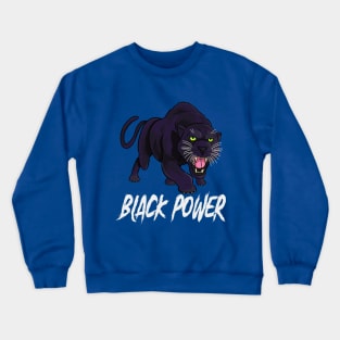 Black Panther Party Black Power Crewneck Sweatshirt